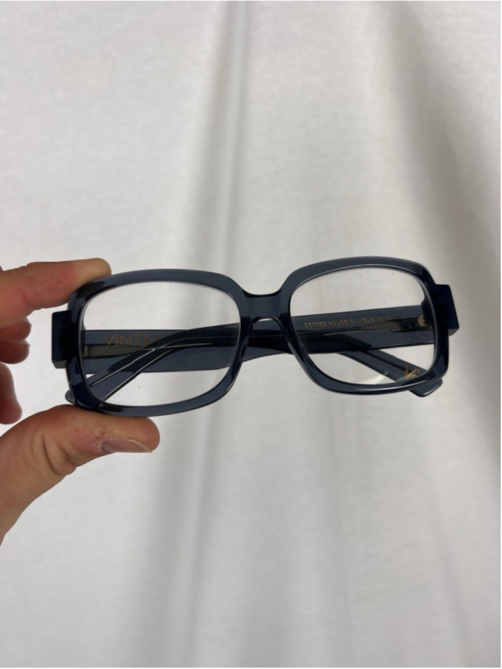 Vint & York Coffee House Glasses Blue